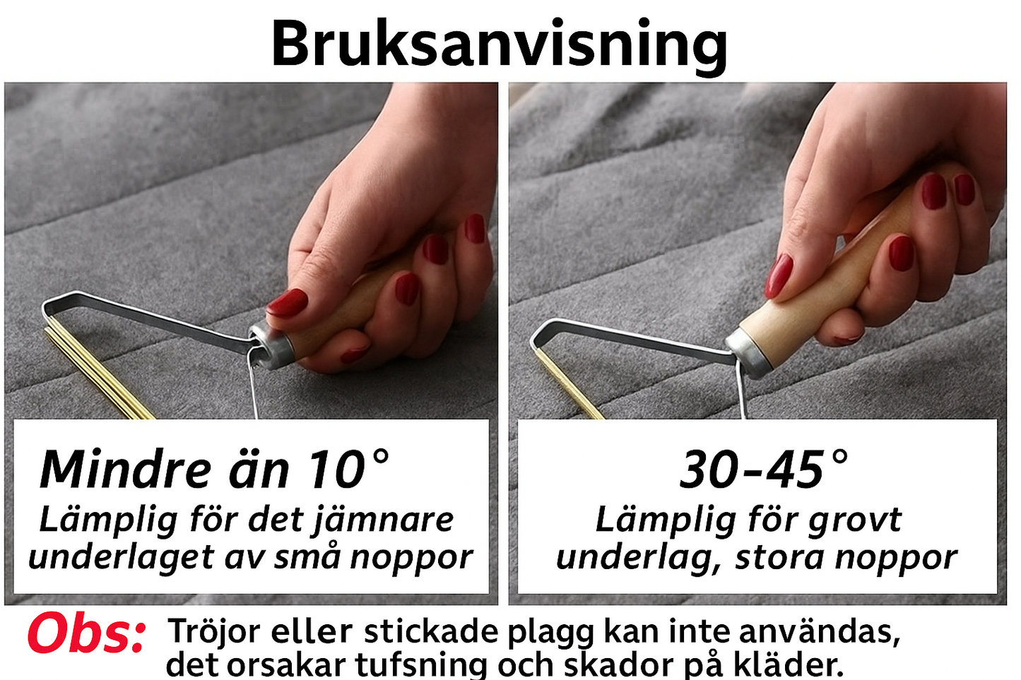 PetClean Pro – Bärbar Ludd- & Djurhårsborttagare