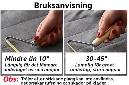 PetClean Pro – Bärbar Ludd- & Djurhårsborttagare