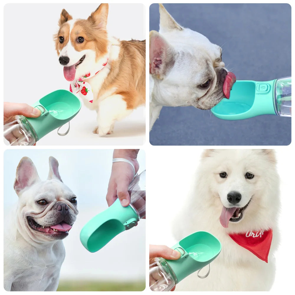 AquaPaws™ – Smart Vattenflaska för Promenader